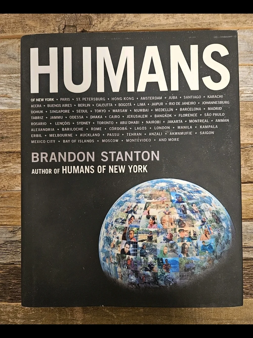 Humans by Brandon Stanton Hardcover Photo Book